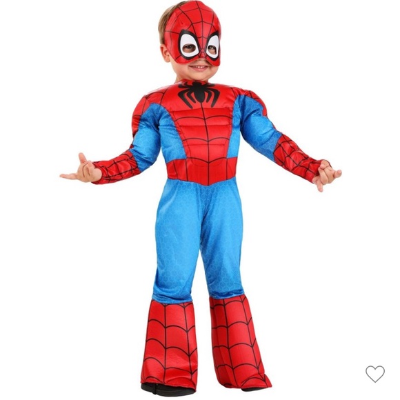 Spider-Man Costume Size 2T - Picture 1 of 4